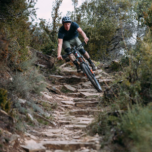 Off road biking